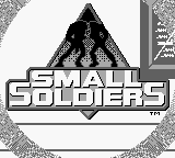 Small Soldiers title screen for GameBoy